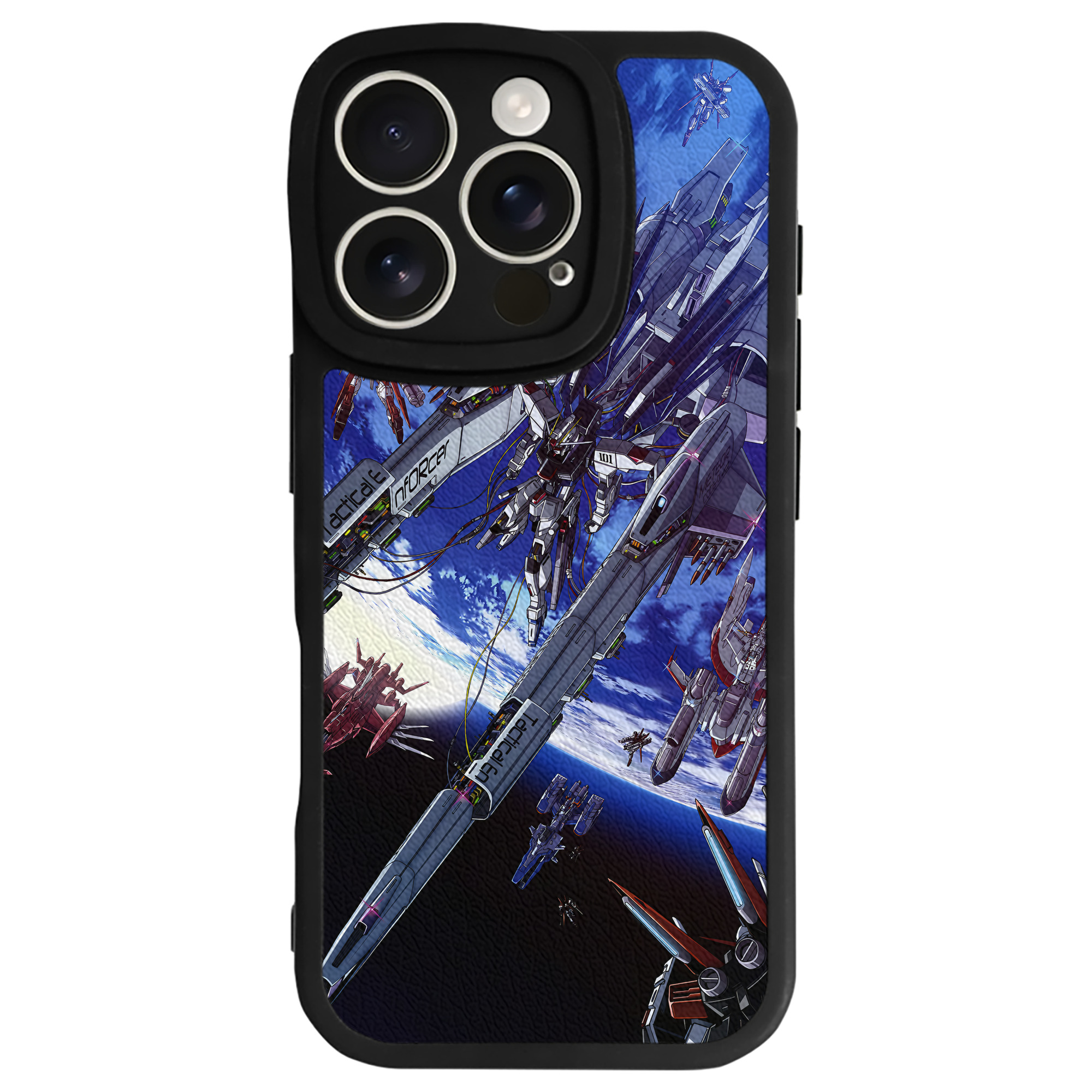 （画像用） 機動戦士ガンダム Mobile Suit Gundam 【iPhone 16シリーズ対応】シリコンスマホケース（レザー調） 材質：シリコン